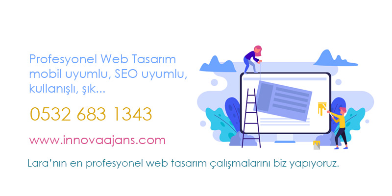 Antalya Lara web tasarım