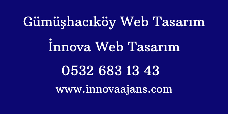 Gümüşhacıköy Web Tasarım