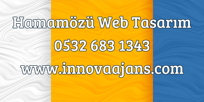 Hamamözü web tasarım