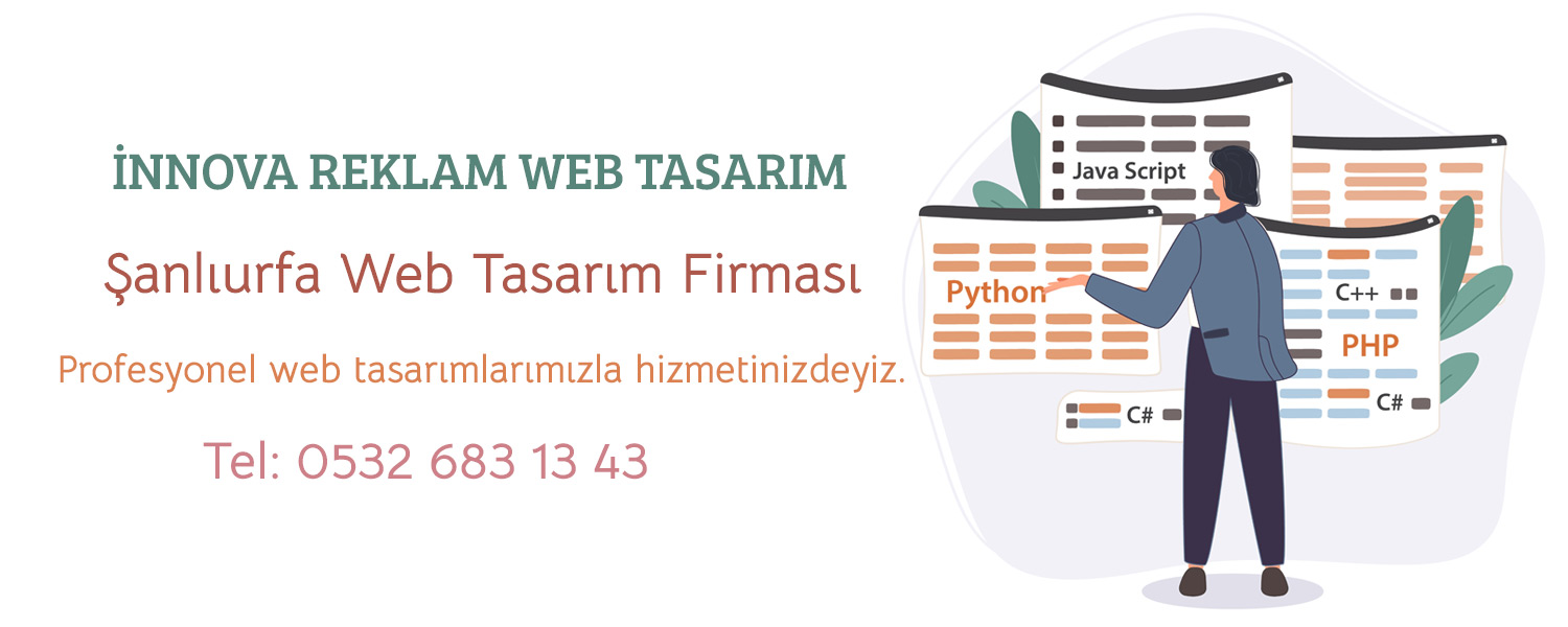 Şanlıurfa web tasarım firması