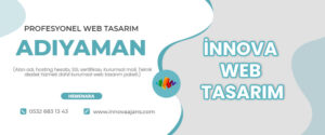 Adıyaman web tasarım firması