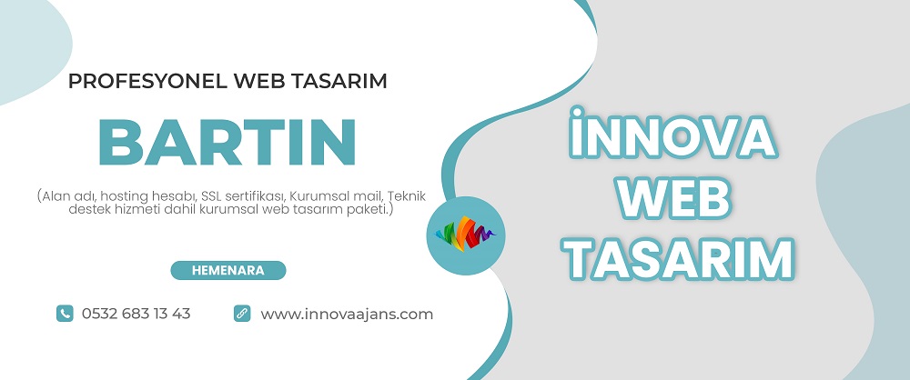 Bartın web tasarım firması