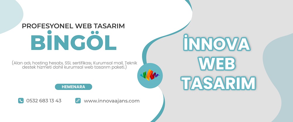 Bingöl web tasarım firması