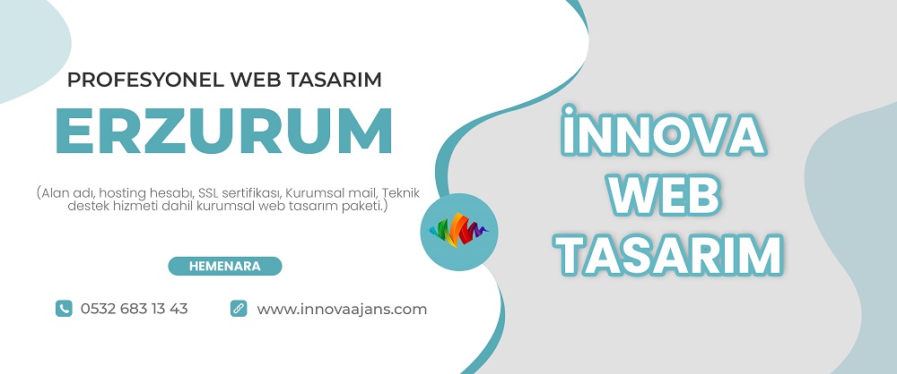 Erzurum web tasarım firması