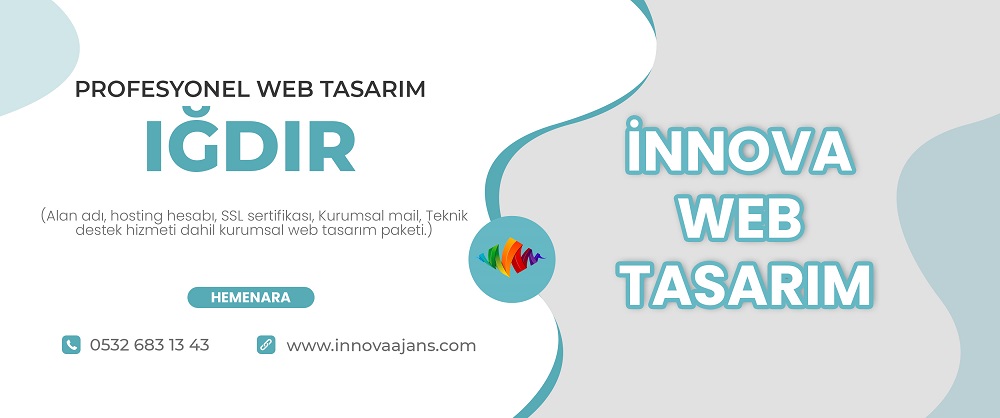 Iğdır web tasarım firması