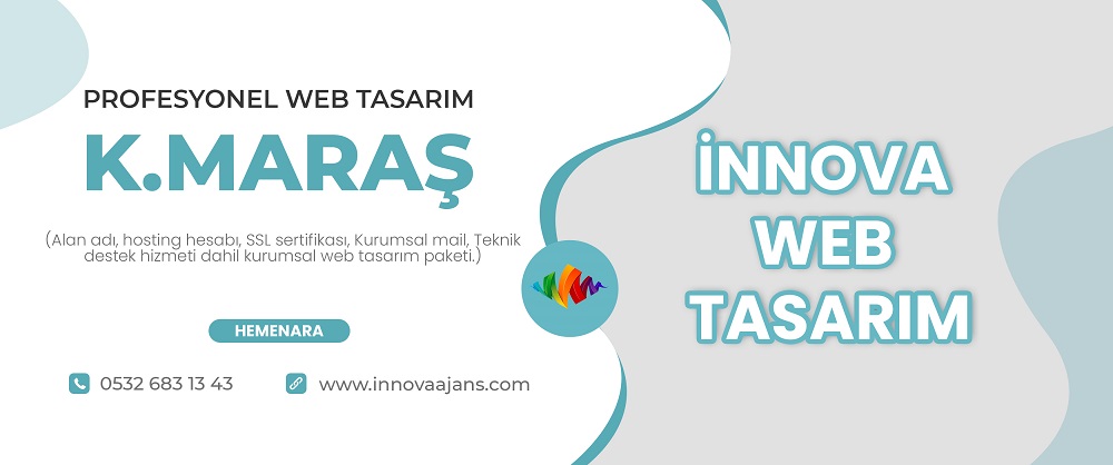 Kahramanmaraş web tasarım firması