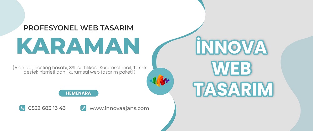 Karaman web tasarım firması