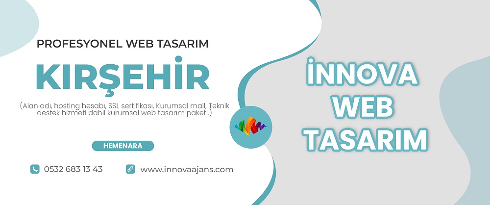 Kırşehir web tasarım firması