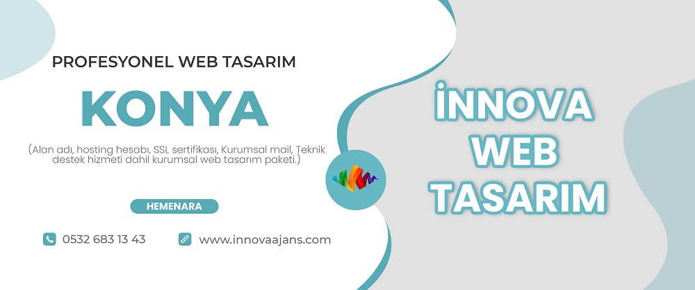 Konya web tasarım firması