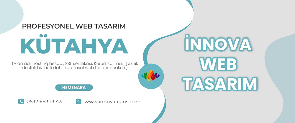 Kütahya web tasarım firması