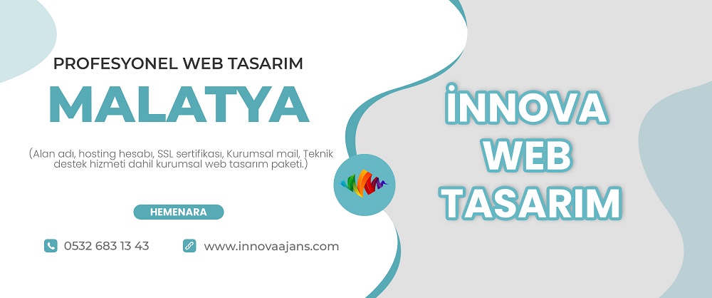 Malatya web tasarım firması