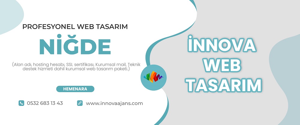 Niğde web tasarım firması